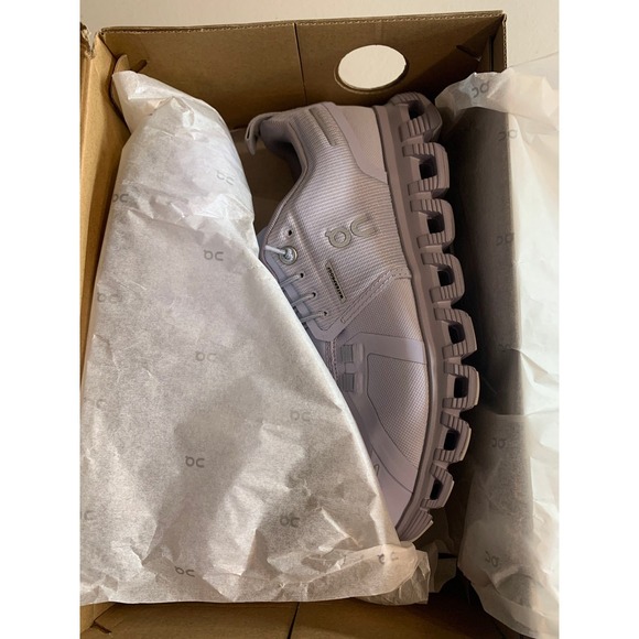 On Cloud 6 WP Waterproof Running Shoes Women's Nimbus Lila Size 6.5 - Picture 10 of 15